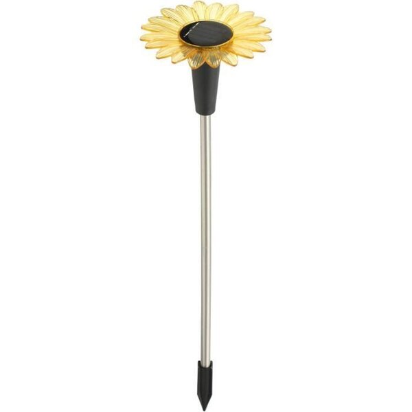 Decoration lumineuse solaire forme tournesol 44 cm GALIX