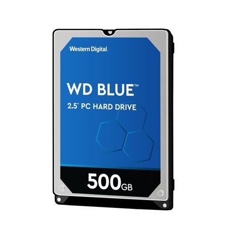 WD Blue™ - Disque dur Interne - 500Go - 5 400 tr/min - 2.5 (WD5000LPCX)