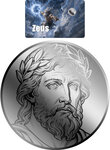Monnaie ZEUS 1/1000 Oz Palladium 12$ Liberia 2026 (PRÉCOMMANDE)