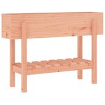 vidaXL Lit surélevé de jardin 101x30x69 cm bois douglas massif
