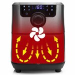 Princess Friteuse Smart 1500 W 4 5 L Argenté