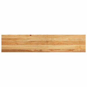 vidaXL Marches d'escalier 2 Pièces marron clair 120x25x2 cm chêne massif