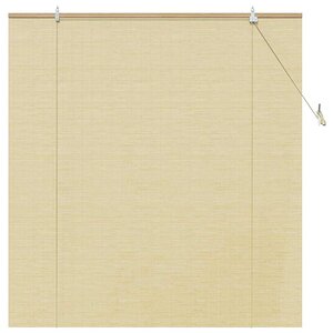 vidaXL Stores et Rideaux de fenêtre Autre Naturel Bambou