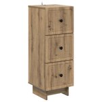 vidaXL Armoire à tiroirs 33 x 34 5 x 90 cm Bois d'ingénierie