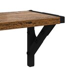 vidaXL Étagères Murales 2 Pièces Bois Ancien 60 x 15 x 15 5 cm