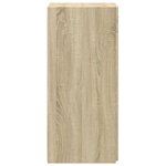 vidaXL Buffet chêne sonoma 50x42 5x93 cm bois d'ingénierie