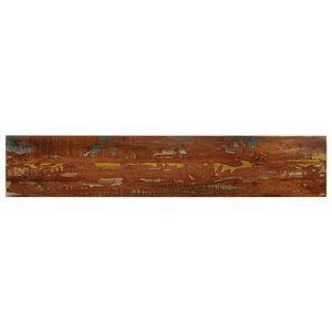 vidaXL Dessus de table 140x40x2 5cm rectangulaire bois massif récupéré