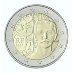 2 euros commémorative France 2013 - Pierre de Coubertin.