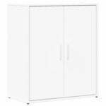 vidaXL Buffets 2 Pièces blanc 60x31x70 cm bois d'ingénierie