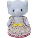 Sylvanian families - la fille éléphant et son set de pique-nique