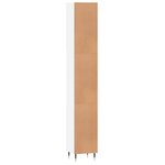vidaXL Armoire de salle de bain blanc 30x30x190 cm bois d'ingénierie