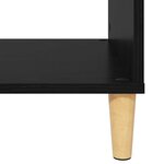 vidaXL Table basse Chêne noir 103 5 x 60 x 35 cm Bois d'ingénierie