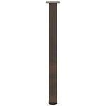 vidaXL Pieds de table de bar 4 pièces Acier naturel 100-102 cm Acier