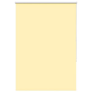 vidaXL Store enrouleur occultant jaune largeur du tissu 95 7 cm