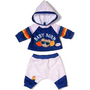 Zapf Creation 838204 - BABY born Combinaison de jogging Navy 43cm