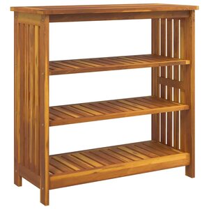 vidaXL Armoire de jardin Marron 75 x 35 x 70cm Bois d'Acacia Massif