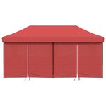 vidaXL Tente de fête Bordeaux 292 x 580 x 315 cm Tissu Oxford
