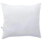 vidaXL Oreiller Blanc Mélange de 105gsm 50  coton et 50  polyester