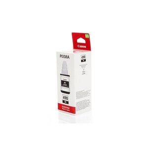 Flacon encre original gi-490 bk 0663c001 135 ml noir canon