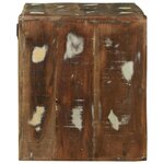 vidaXL Meuble TV 60 x 32 x 36 cm Bois massif de récupération