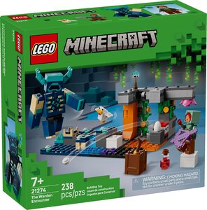 LEGO Minecraft - Aventure dans la Caverne avec le Warden - Set 21274