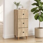 vidaXL Armoire à tiroirs 33 x 34 5 x 90 cm Bois d'ingénierie