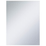 vidaXL Miroir mural à LED pour salle de bains 60x80 cm