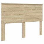 vidaXL Tête de lit Chêne Sonoma 150 cm Bois d'ingénierie