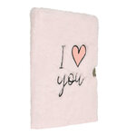 Journal Intime Peluche I Love You - Draeger paris