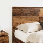 vidaXL Tête de lit Bois Ancien 120 cm Bois d'ingénierie
