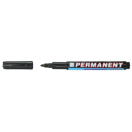 Marqueur permanent Noir pointe ogive 2 mm GRANIT