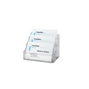 sigel Porte-cartes de visite, en plastique dur