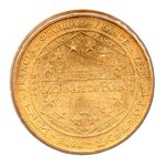 Mini médaille monnaie de paris 2008 - sommet de l’aiguille du midi