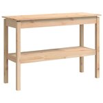 vidaXL Table console 110x40x75 cm Bois massif de pin