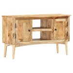 vidaXL Buffet 100x35x60 cm Bois de manguier massif