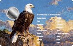 Pièce de monnaie en Platine 12 Dollars g 0.031 (1/1000 oz) Millésime 2026 AMERICAN BALD EAGLE 1/1000 (PRÉCOMMANDE)