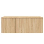 vidaXL Meuble TV Chêne sonoma 80x34x30 cm Bois d'ingénierie