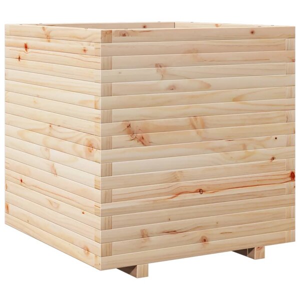 vidaXL Jardinière 70x70x72 cm bois de pin massif
