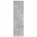 vidaXL Armoire avec tiroir gris béton 55 5x34x119 5 cm bois ingénierie