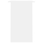 vidaXL Bureau Blanc 90x50x74 cm Bois d'ingénierie