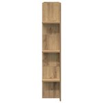 vidaXL Meuble TV chêne artisanal 152 x 22 x 113 cm Bois d'ingénierie