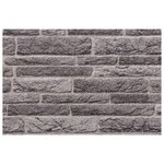vidaXL Panneaux muraux 3D 10 Pièces anthracite 100x50 cm EPS