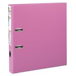 Classeur À Levier Prem'touch Intérieur Et Extérieur En Polypropylène - Dos 50mm - A4 Maxi. - Rose - X 10 - Exacompta