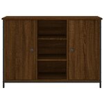 vidaXL Buffet chêne marron 100x35x70 cm bois d'ingénierie