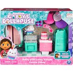 Spin Master 6062035 - La maison de poupée de Gabby's Dollhouse - Chambre de luxe - La cuisine de Cakey