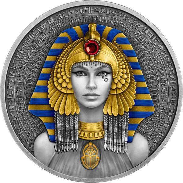 Pièce de monnaie en Argent 5 Dollars g 62.2 (2 oz) Millésime 2025 CLEOPATRA