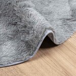 vidaXL Tapis shaggy à poils longs NAVARRA gris clair 300x200 cm