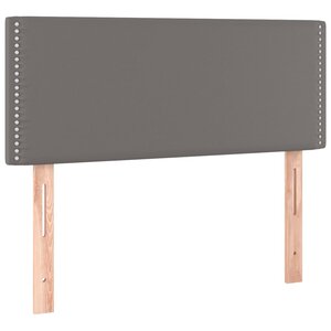 vidaXL Tête de lit Gris 100x5x78/88 cm Similicuir