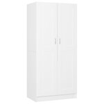 vidaXL Garde-robe Blanc 82 5x51 5x180 cm Aggloméré