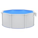 vidaXL Piscine avec échelle de sécurité 300x120 cm